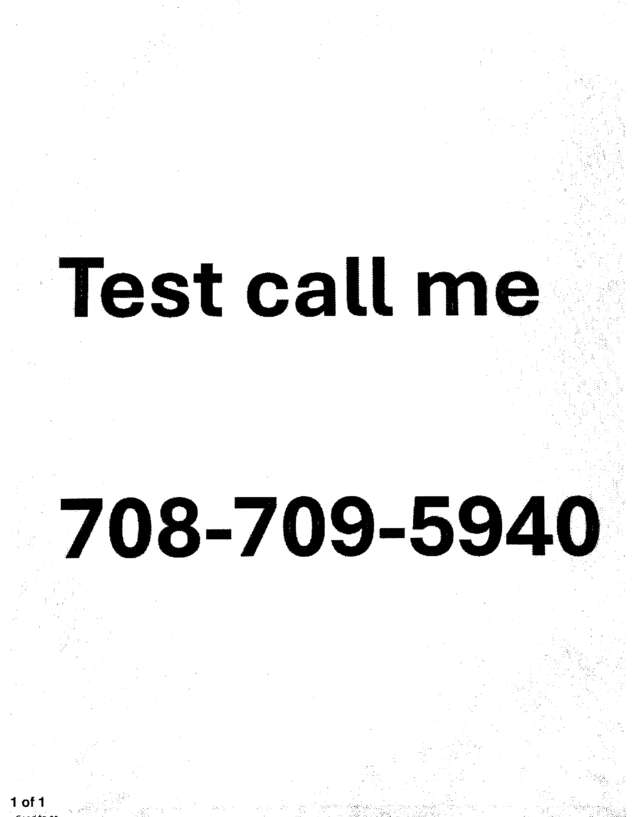 Fax page