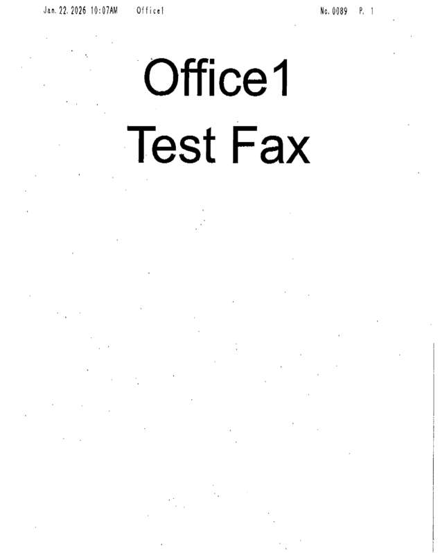 fax page