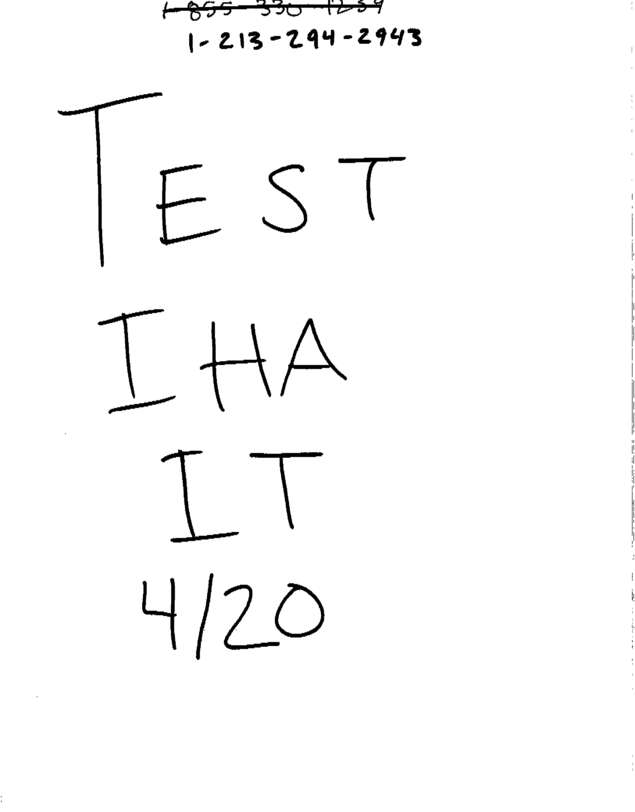 fax page