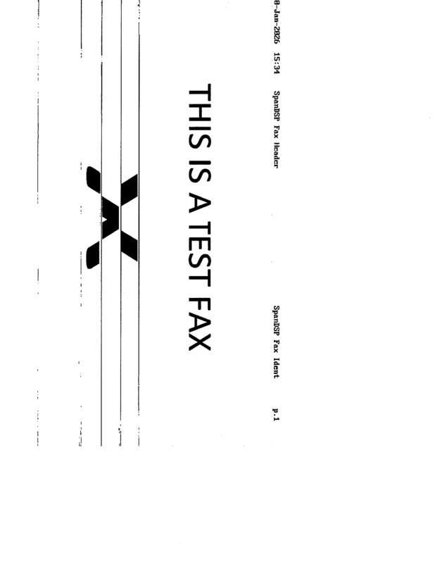 fax page