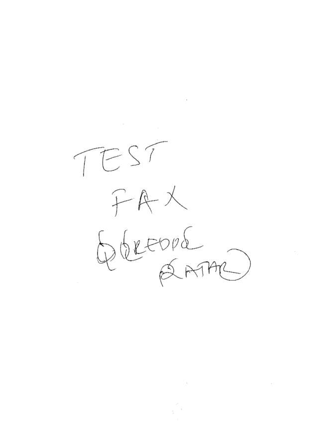 fax page