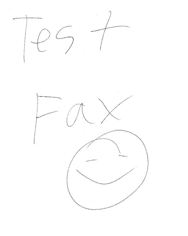 fax page