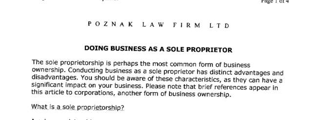 Fax page