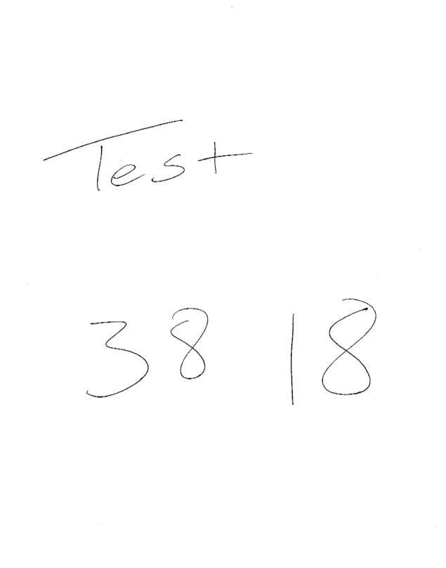 Fax page