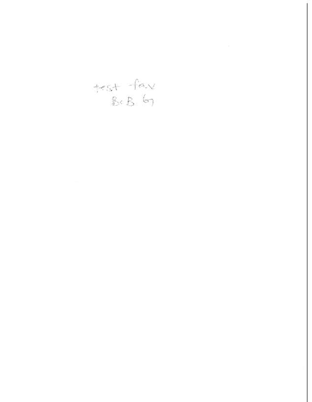 Fax page