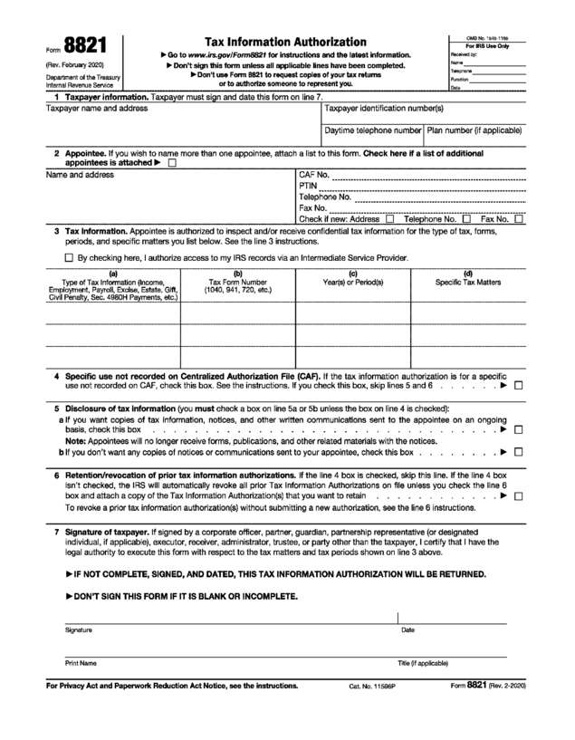 Fax page