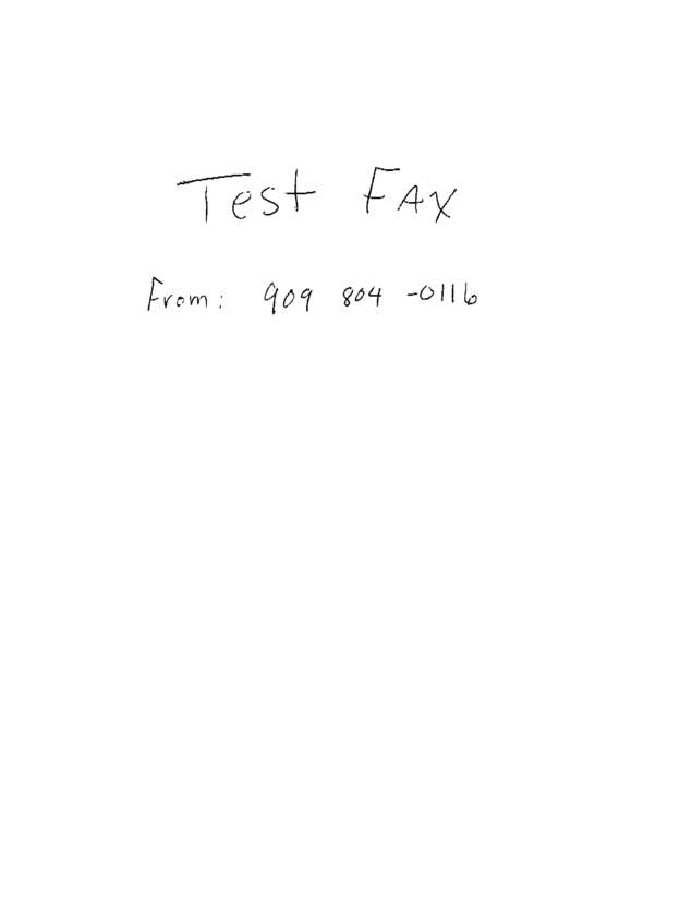 fax page