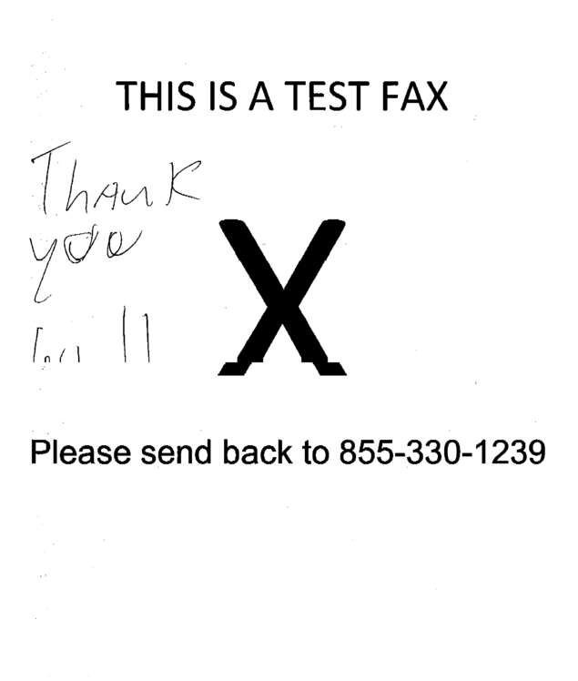 fax page