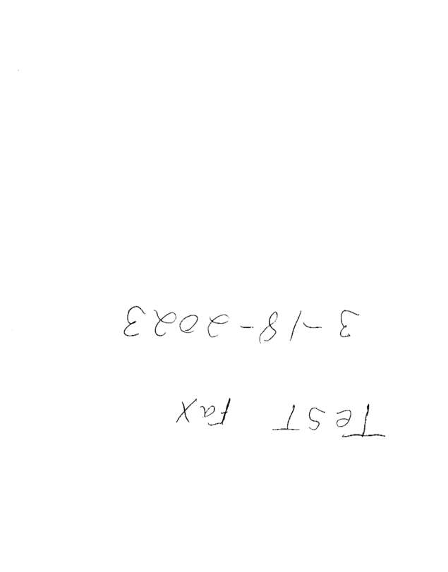 fax page