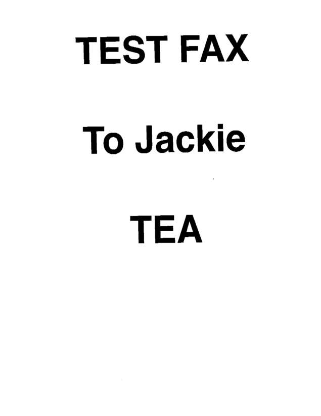 fax page