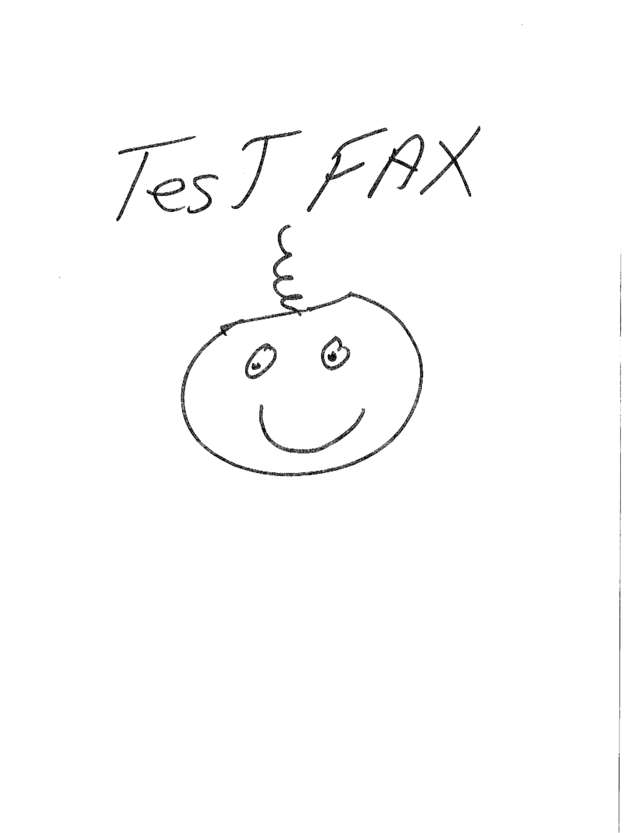Fax page