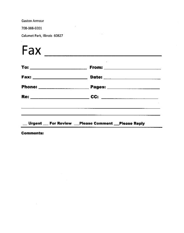fax page