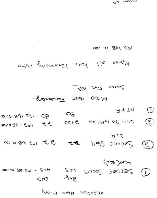 Fax page