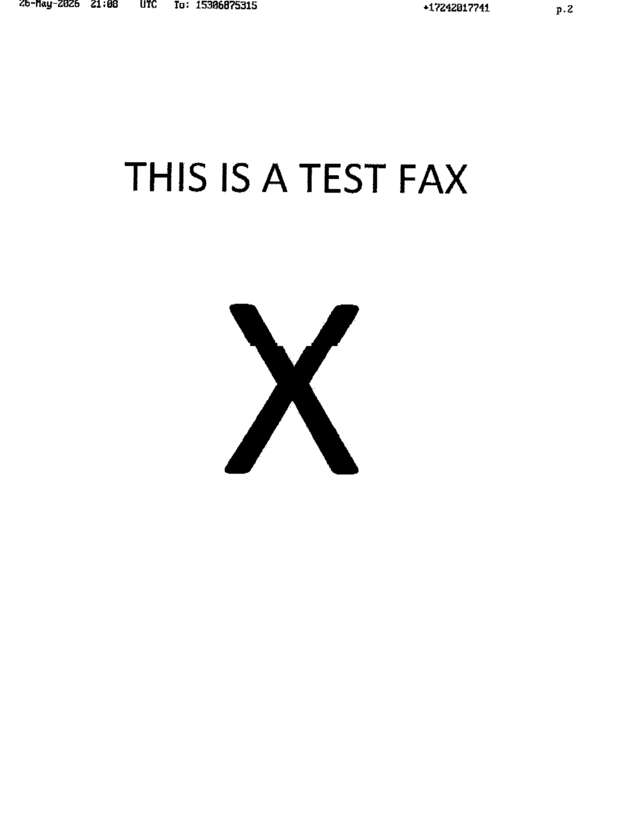 fax page