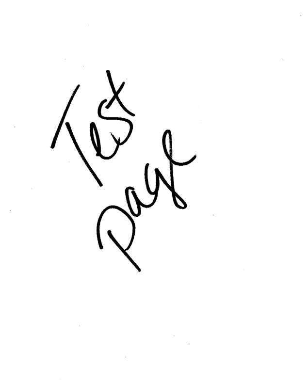 Fax page