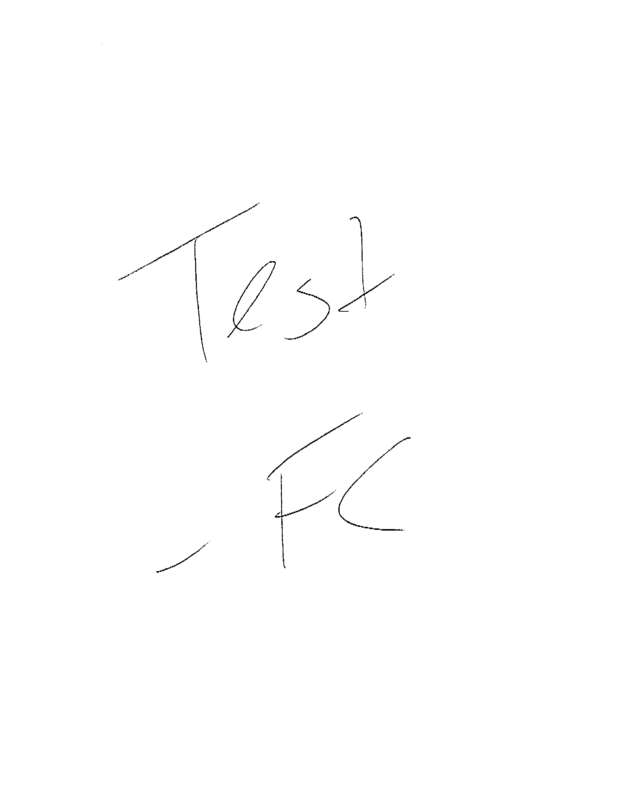 Fax page