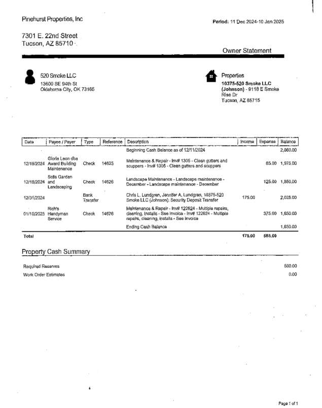 Fax page