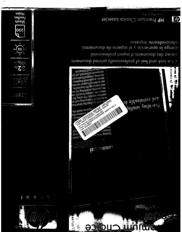 Fax page