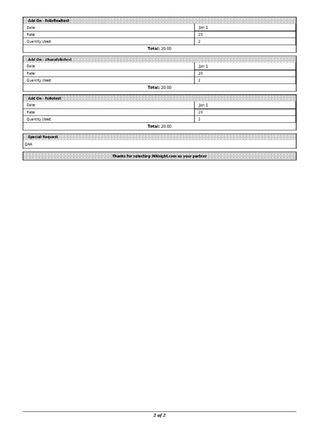 Fax page
