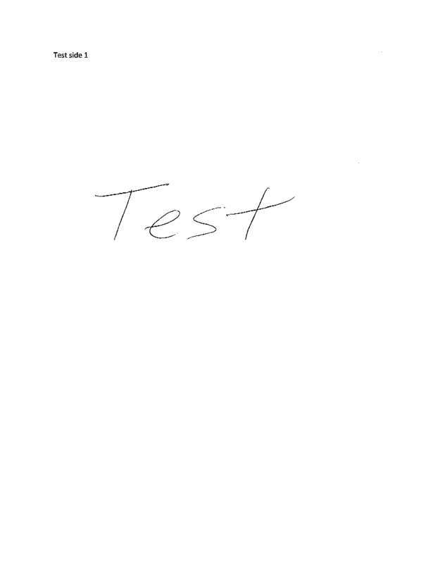 Fax page