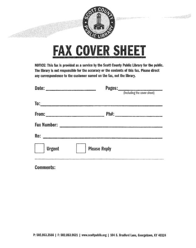 fax page