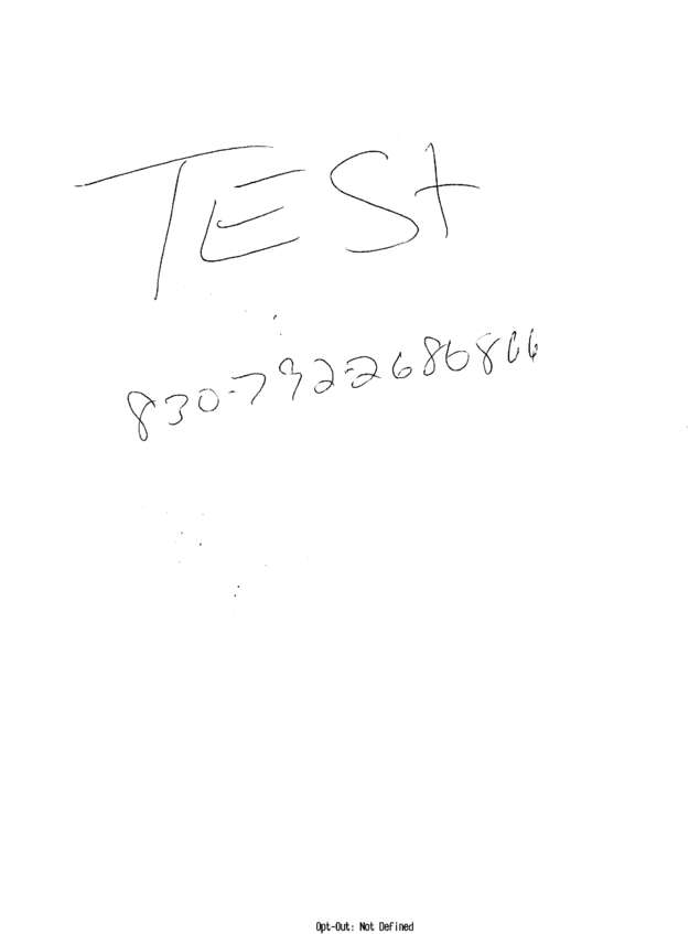 Fax page