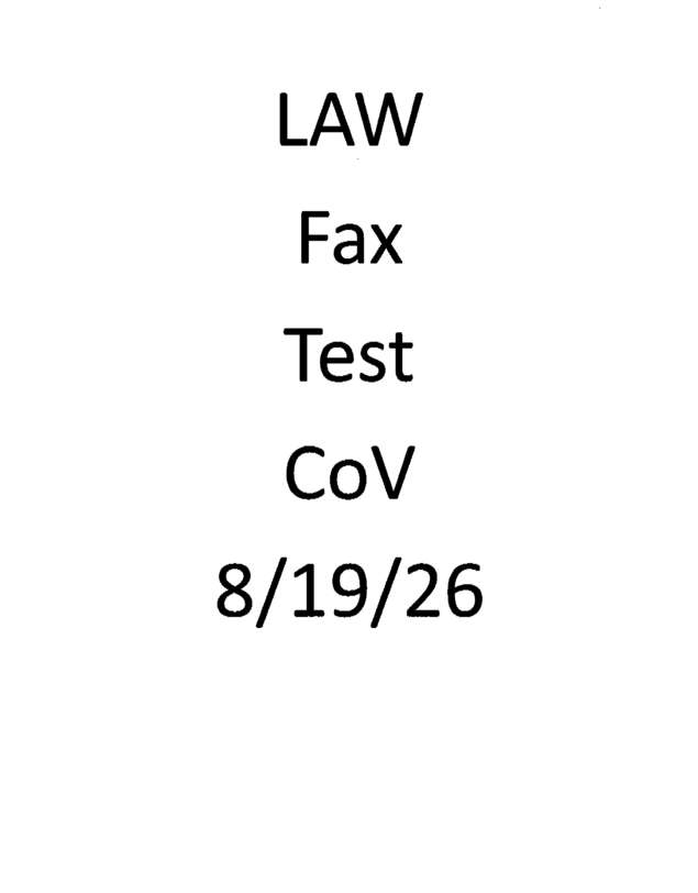 fax page