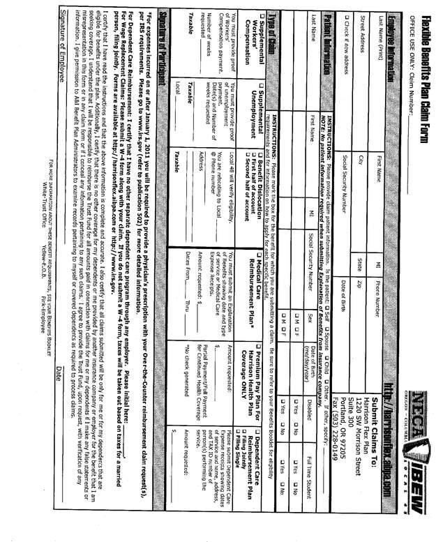 Fax page