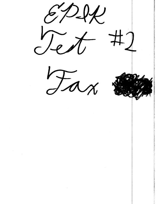 Fax page