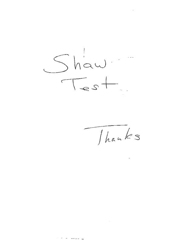 Fax page