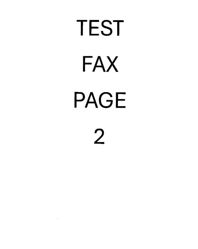 fax page