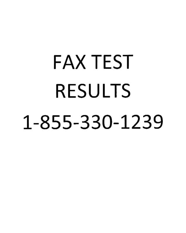 fax page