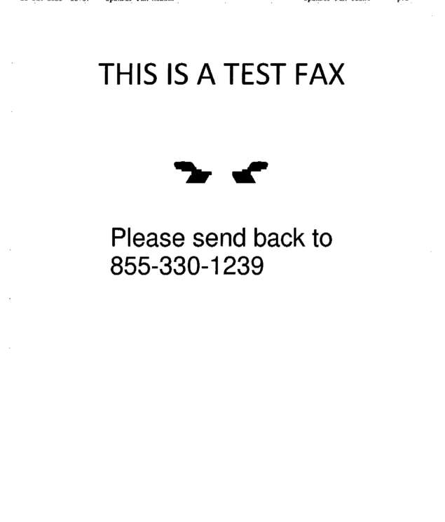 fax page