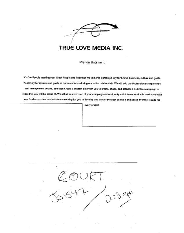 Fax page