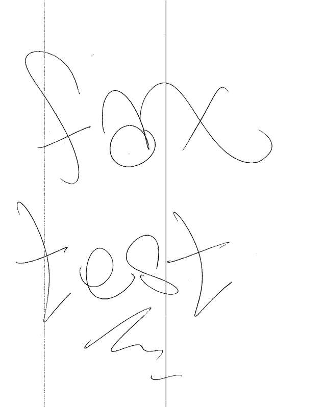 Fax page