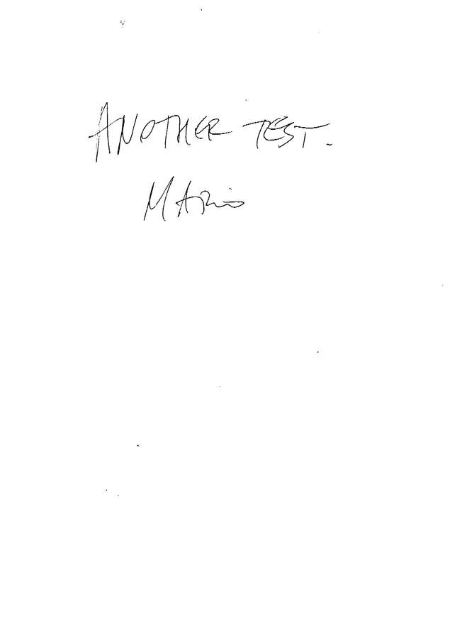 Fax page