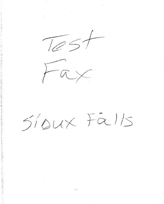 fax page