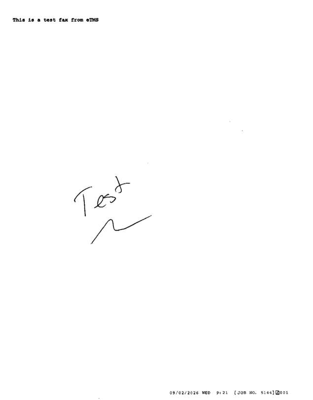 fax page