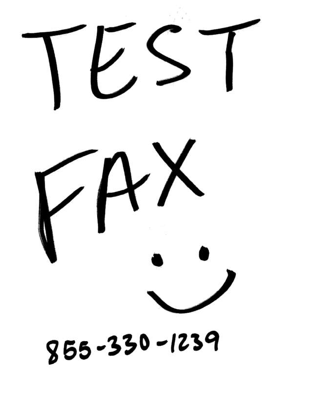 fax page