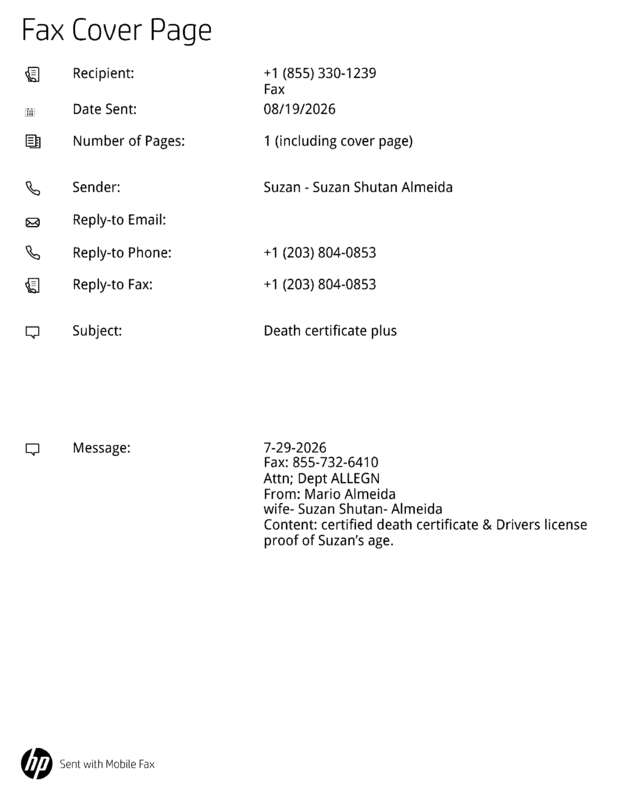 fax page