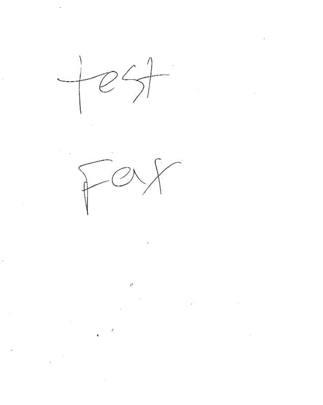 fax page