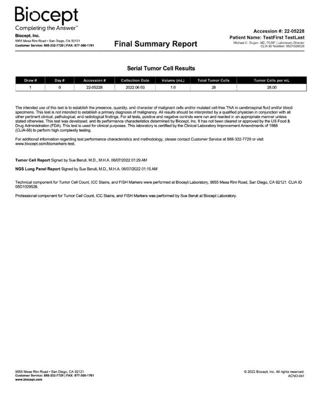 Fax page