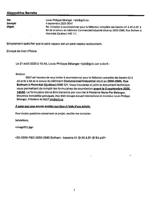 Fax page