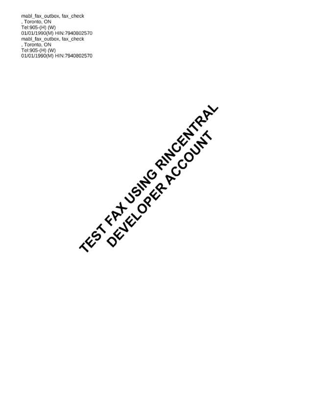 fax page