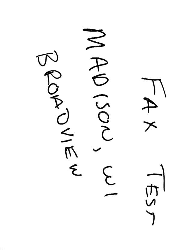 fax page