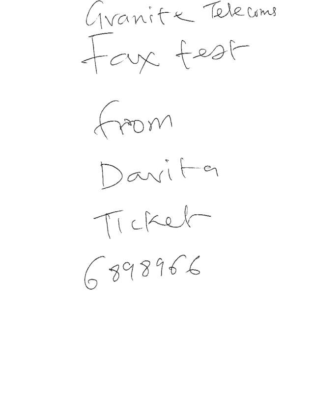 fax page
