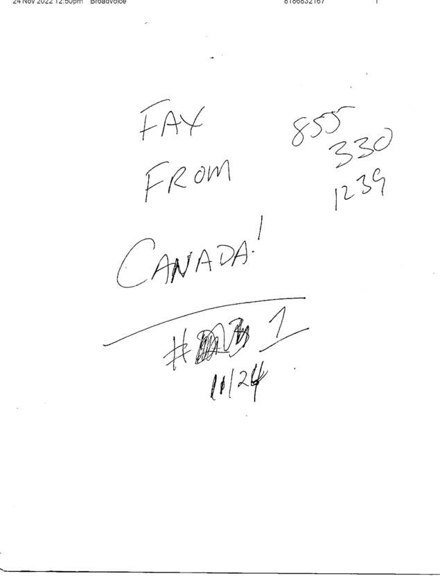 fax page