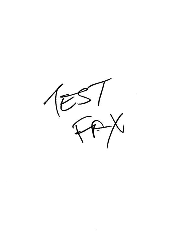 fax page