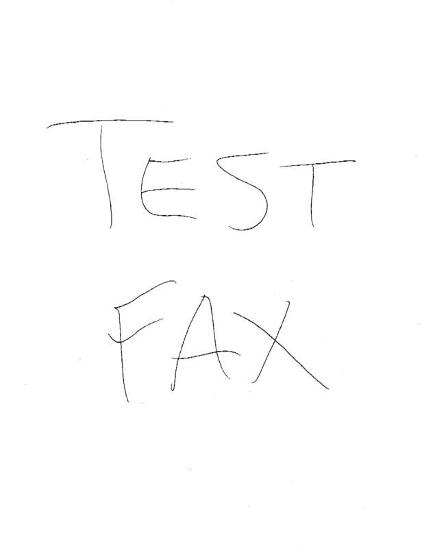 fax page