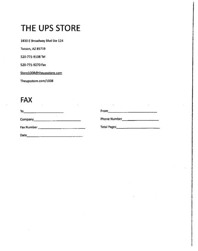 fax page